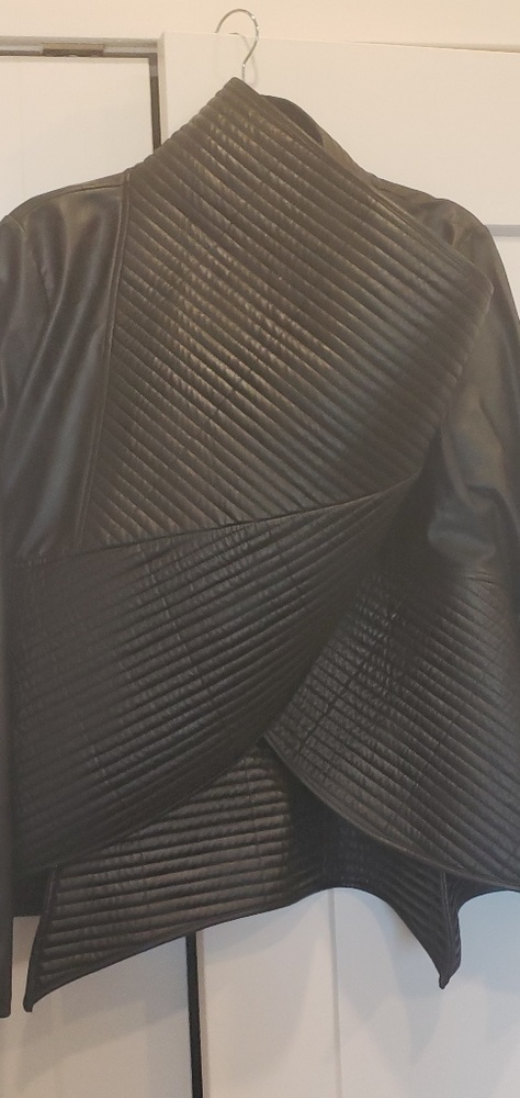 Black wrap jacket